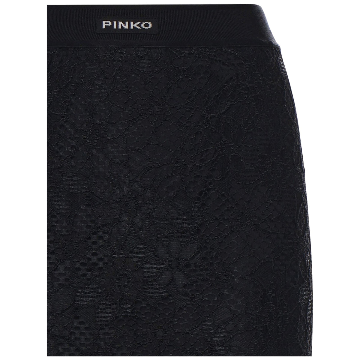 Gonne casual Donna Pinko - Harmonie Gonna Pizzo Rebrode - Nero