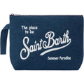 Beauty Case Unisex Mc2 Saint Barth - Pochette - Blu-Gianni Foti