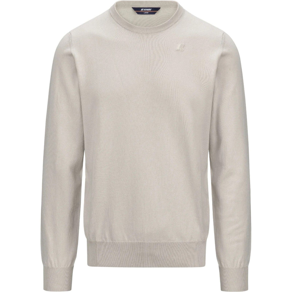 Maglioni Uomo K-Way - Sebastien Cotton Ps - Beige-Gianni Foti