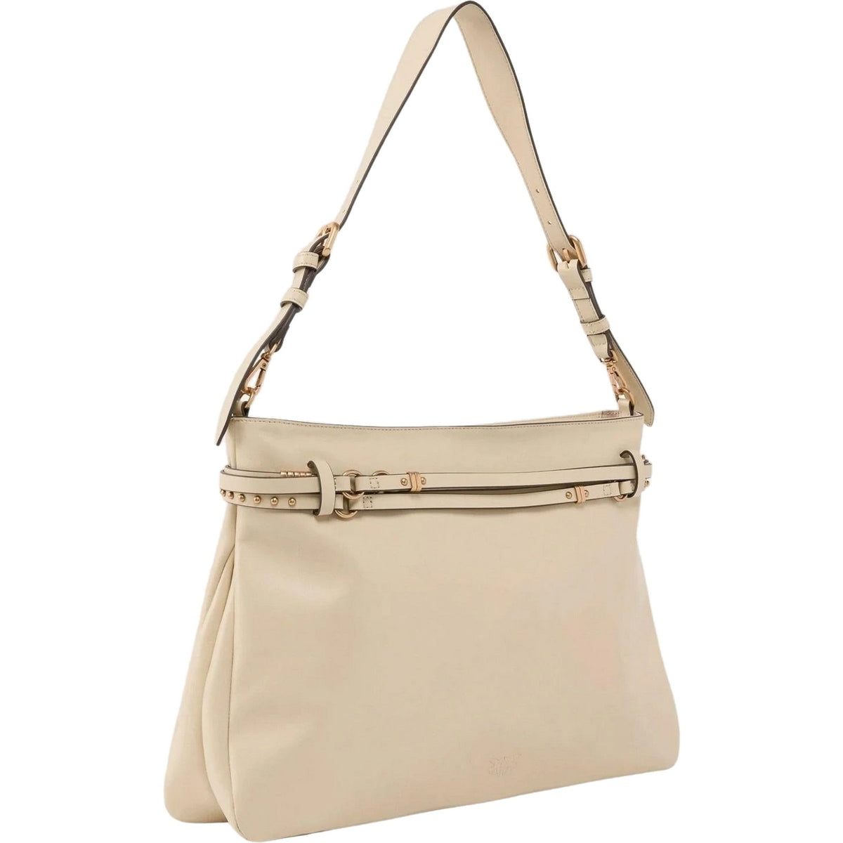 Borse a spalla Donna Pinko - Belt Bag Big Vitello Morbido - Beige