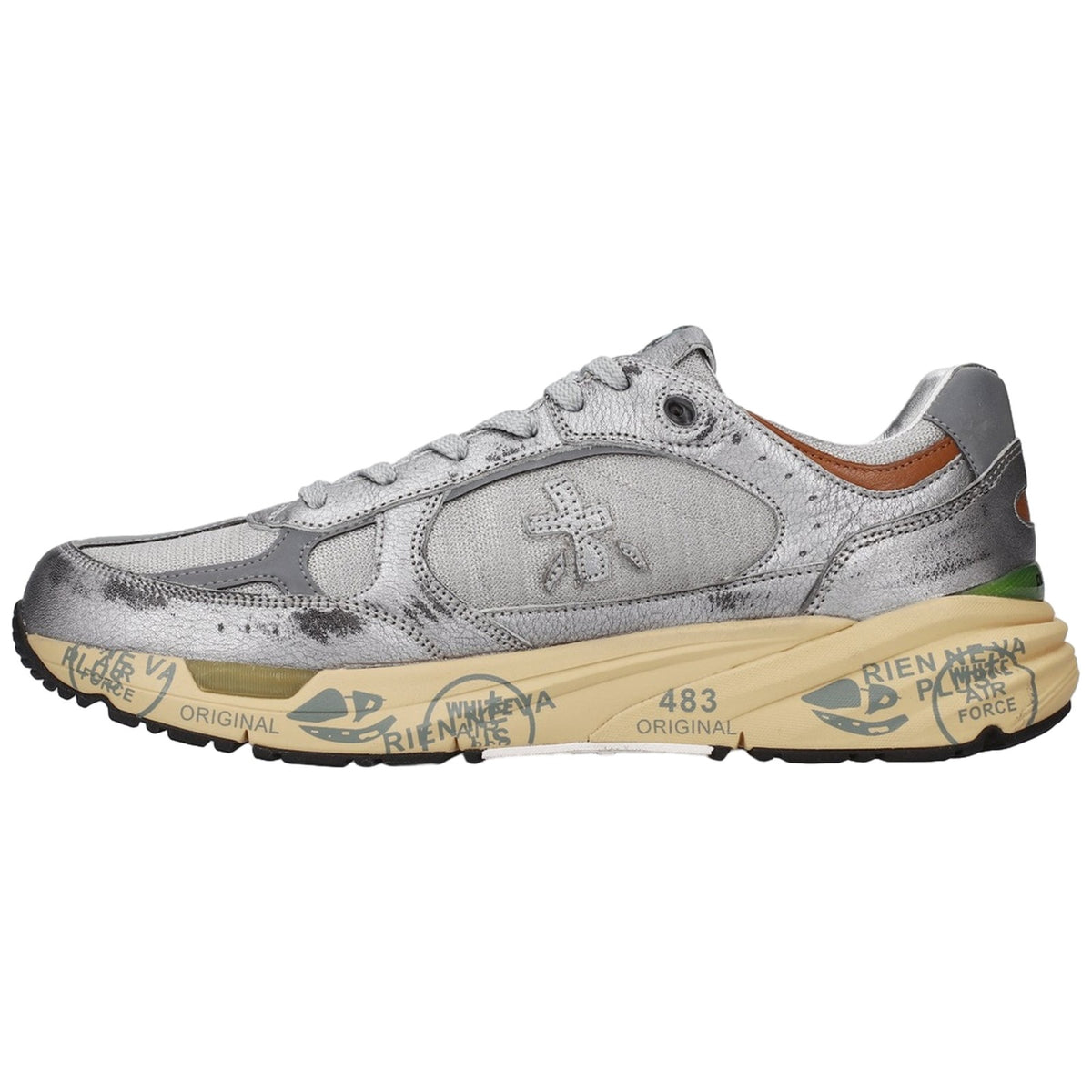 Sneaker Uomo Premiata - Mase - Argento