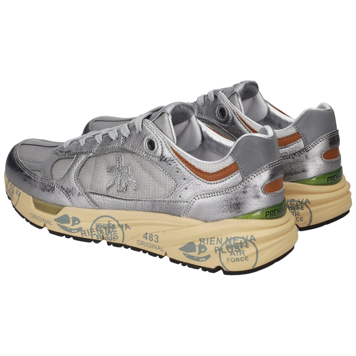 Sneaker Uomo Premiata - Mase - Argento