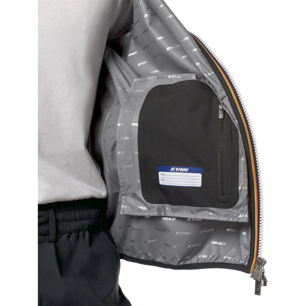 Giubbotti Uomo K-Way - Jack Eco Stretch Dot - Nero-Gianni Foti