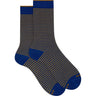 Calzini Uomo Gallo - Uomo Corto Co/Ea Leggero Ri - Blu-Gianni Foti