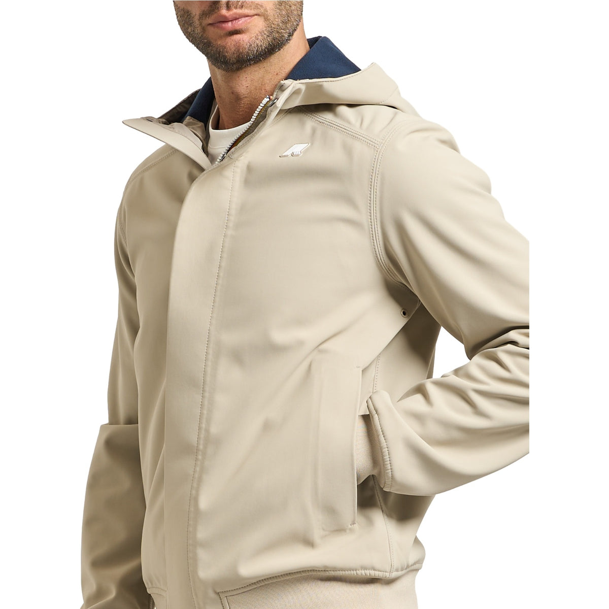 Giubbotti Uomo K-Way - Joachim Bonded - Beige-Gianni Foti