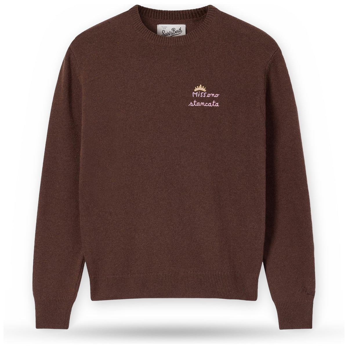 Maglioni Donna Mc2 Saint Barth - Crewneck Jumper Miss Stancata 18 - Multicolore