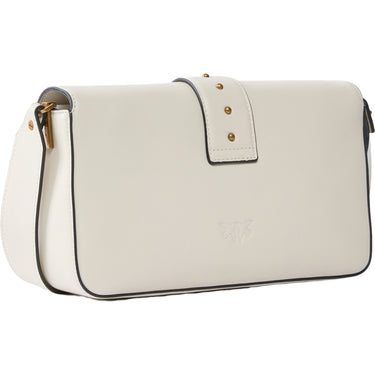 Borse a spalla Donna Pinko - Love One Classic Slouchy Fl Vi - Bianco