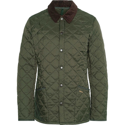 Giubbotti Uomo Barbour - Heritage Liddesdale Quilt - Verde