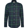 Camicie casual Uomo Barbour - Fortrose Tailored Shirt - Verde