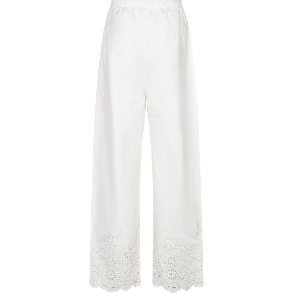 Pantaloni Donna Mc2 Saint Barth - Woman Pant Pullup - Bianco