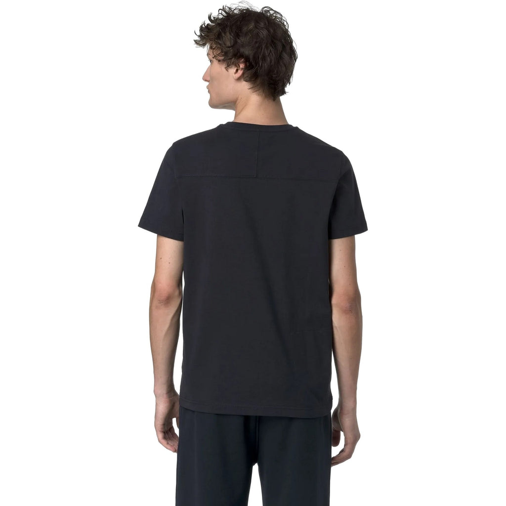 T-shirt Uomo K-Way - Leonide - Blu-Gianni Foti