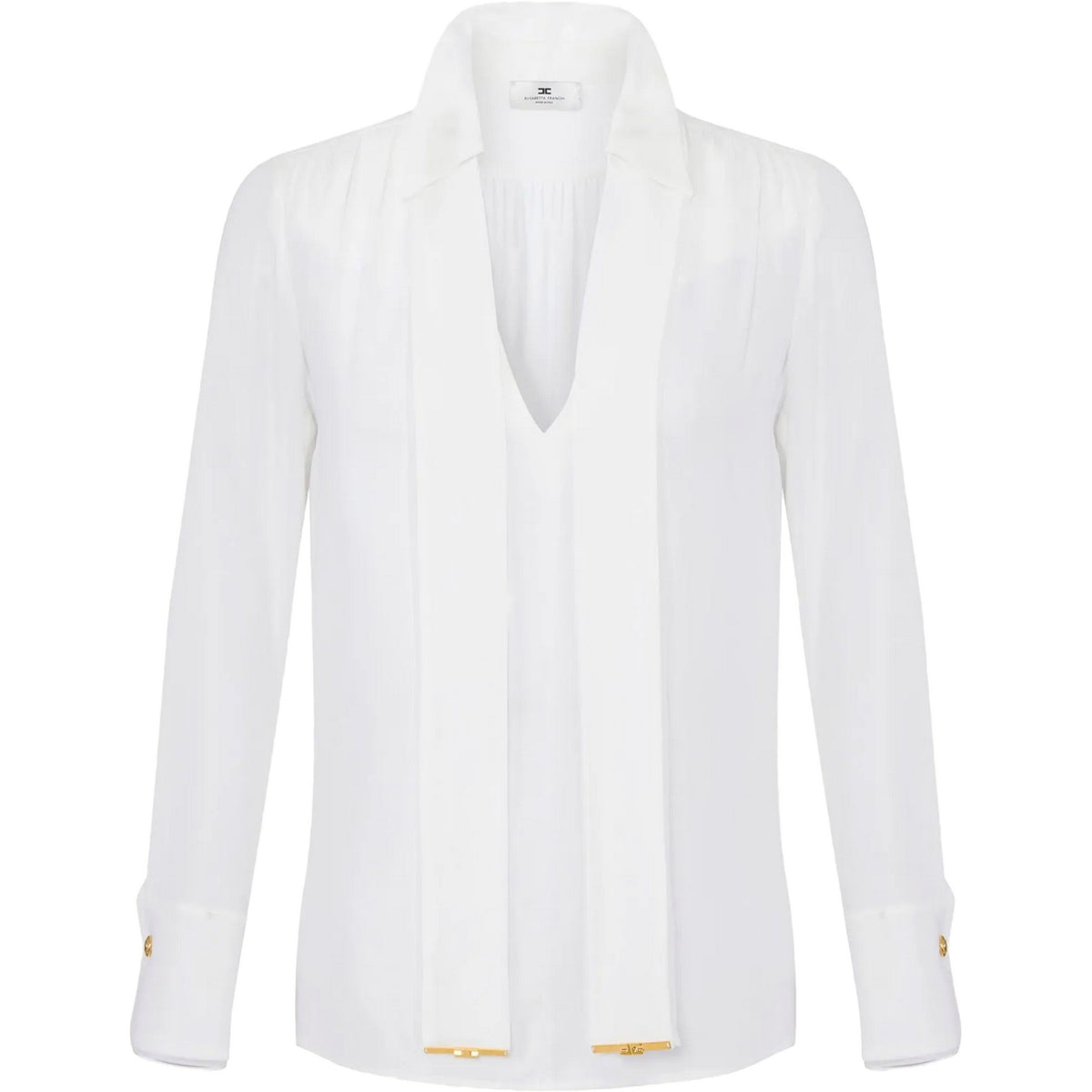 Bluse e camicie Donna Elisabetta Franchi - Camicia - Avorio
