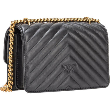 Borse a mano Donna Pinko - Love One Mini Dc Sheep Nappa C - Nero di Pinko su Gianni Foti