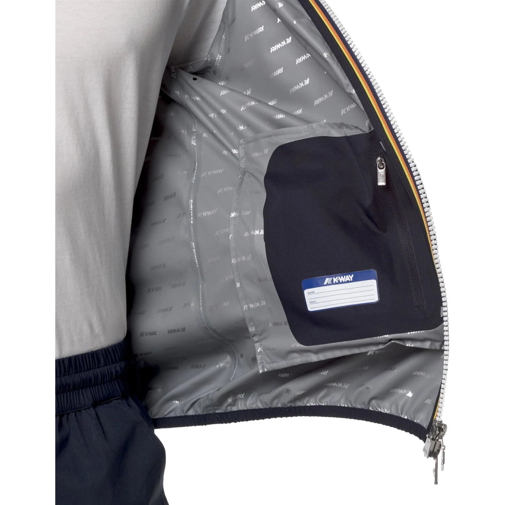Giubbotti Uomo K-Way - Jack Eco Stretch Dot - Blu-Gianni Foti