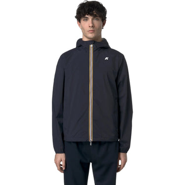 Giubbini Uomo K-Way - Jack Stretch Nylon Jersey - Blu-Gianni Foti