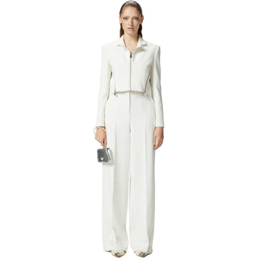 Pantaloni Donna Pinko - Pergamino Pantalone Crepe Stre - Bianco