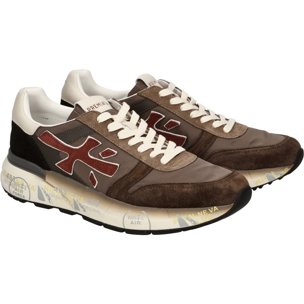 Sneaker Uomo Premiata - Mick - Marrone-Gianni Foti
