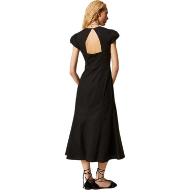 Vestiti da sera e cerimonia Donna Twinset - Abito Lungo Scollo A "V" - Nero di Twinset su Gianni Foti