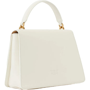 Borse a spalla Donna Pinko - Love One Top Handle Classic Li - Bianco