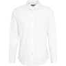 T-shirt Uomo Barbour - Crest Poplin Tailored Shirt - Bianco
