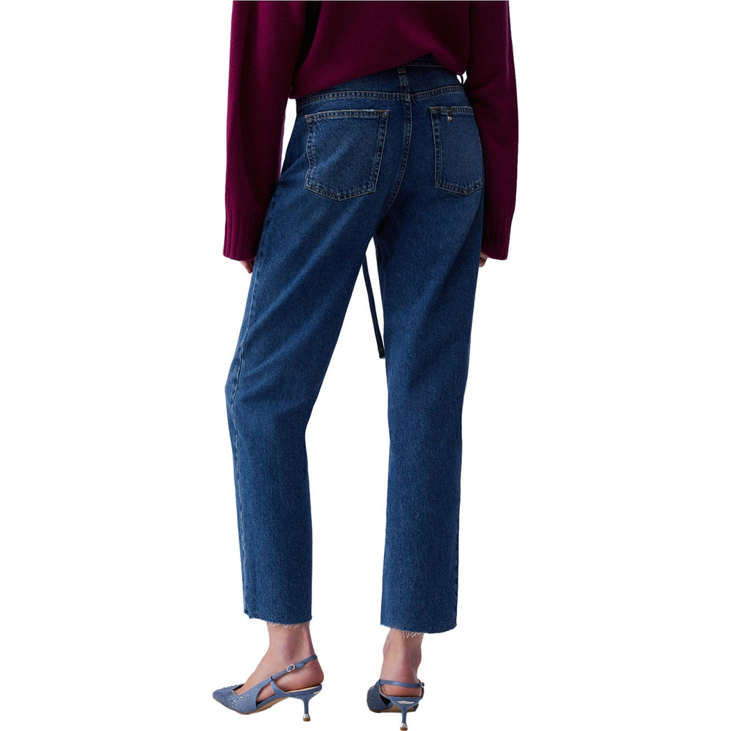 Pantaloni Donna Liu Jo - Pantalone denim - Blu-Gianni Foti