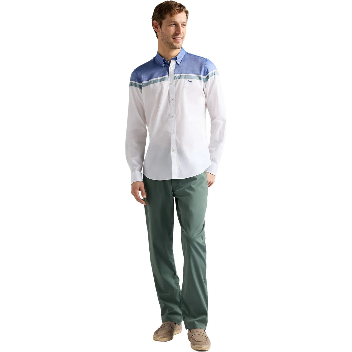 Camicie casual Uomo Harmont & Blaine - Camicia - Bianco-Gianni Foti