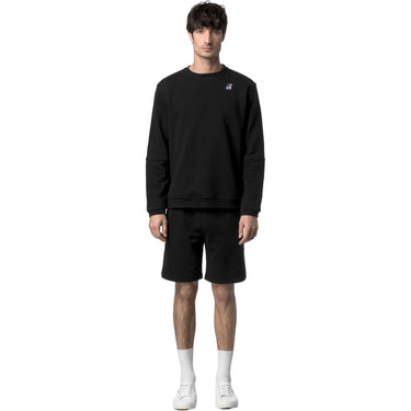 Pantaloncini Uomo K-Way - Casimir Poly Cotton - Nero-Gianni Foti