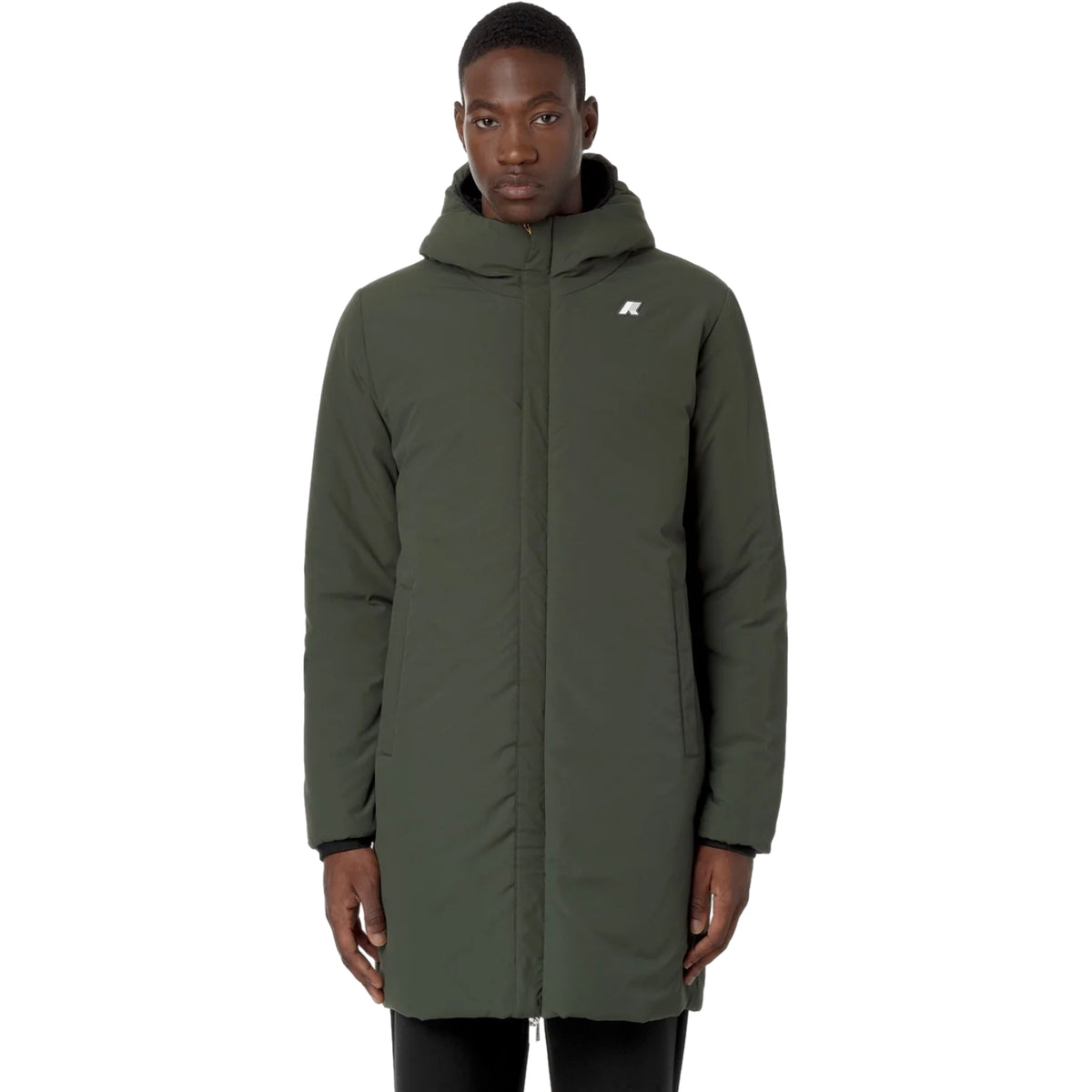 Giubbotti Uomo K-Way - Jacob St Warm Double - Nero-Gianni Foti