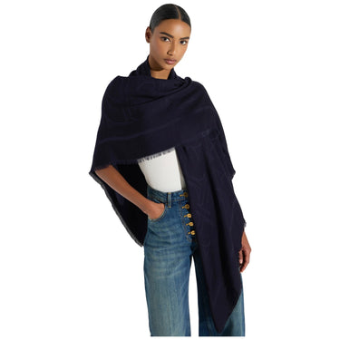 Sciarpe Donna Elisabetta Franchi - Sciarpa SC02F66E2 - Blu
