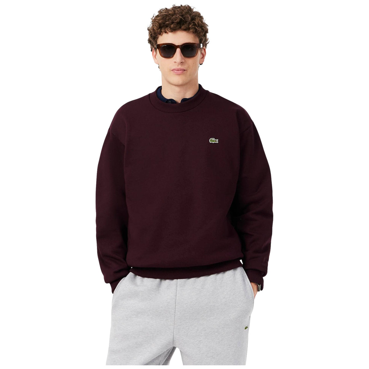 Felpe senza cappuccio Uomo Lacoste - Sweatshirt SH8868 - n.d. 3KE