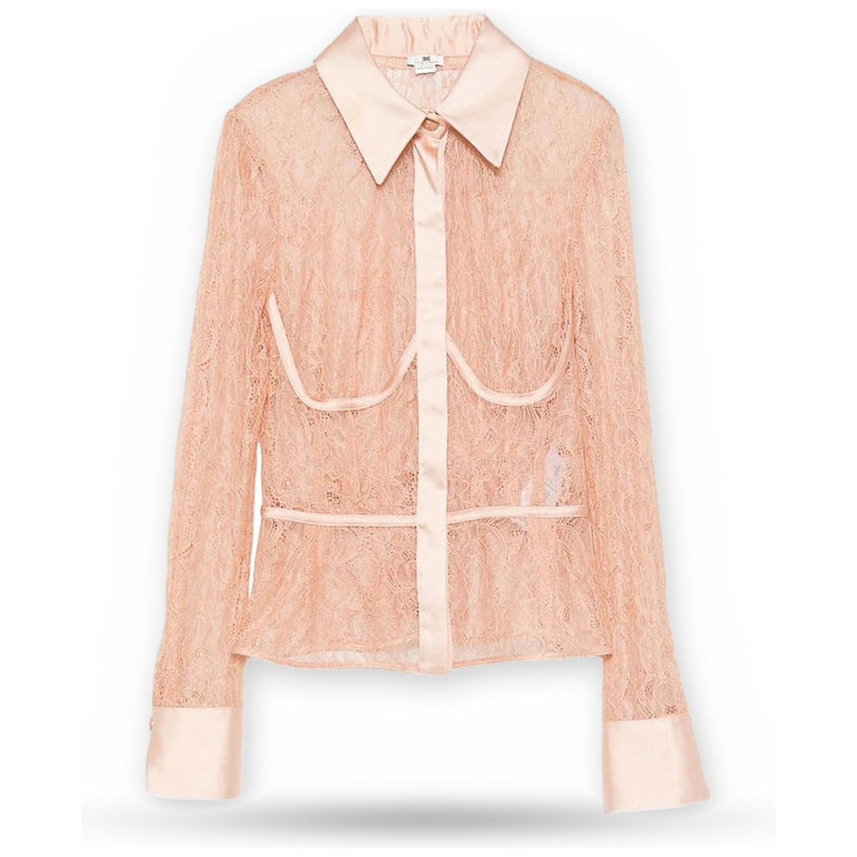 Camicie Donna Elisabetta Franchi - Camicia CA17966E2 - Cuoio