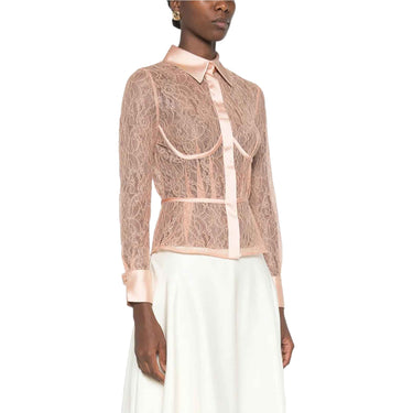 Camicie Donna Elisabetta Franchi - Camicia CA17966E2 - Cuoio
