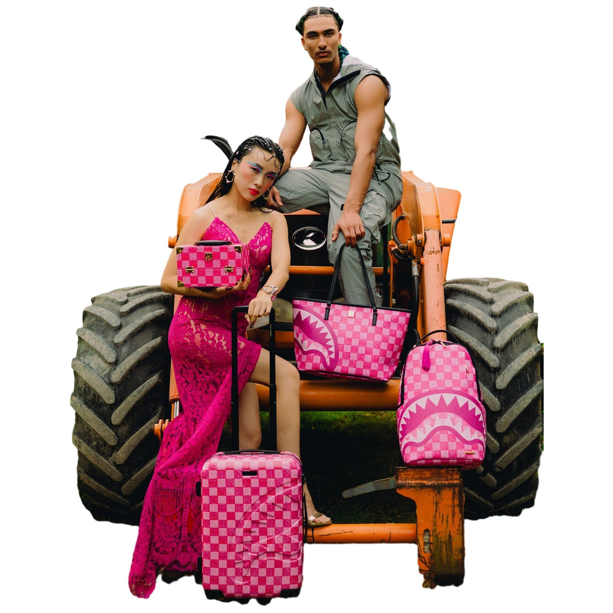 Zaini Casual Unisex Sprayground - New Ai Pattern Backpack - Multicolore