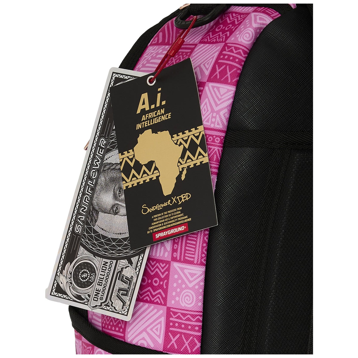 Zaini Casual Unisex Sprayground - New Ai Pattern Backpack - Multicolore