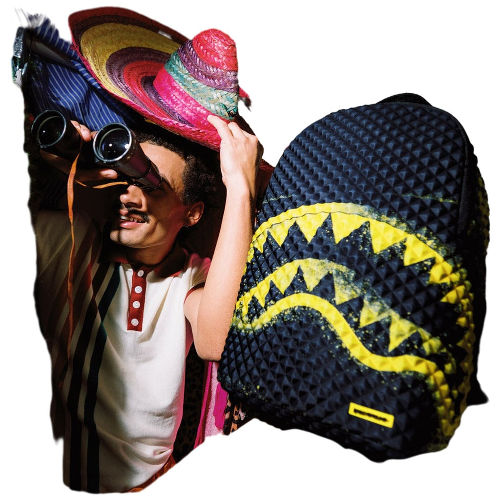Zaini Casual Unisex Sprayground - Pyramid Stencil Shark Backpack - Multicolore