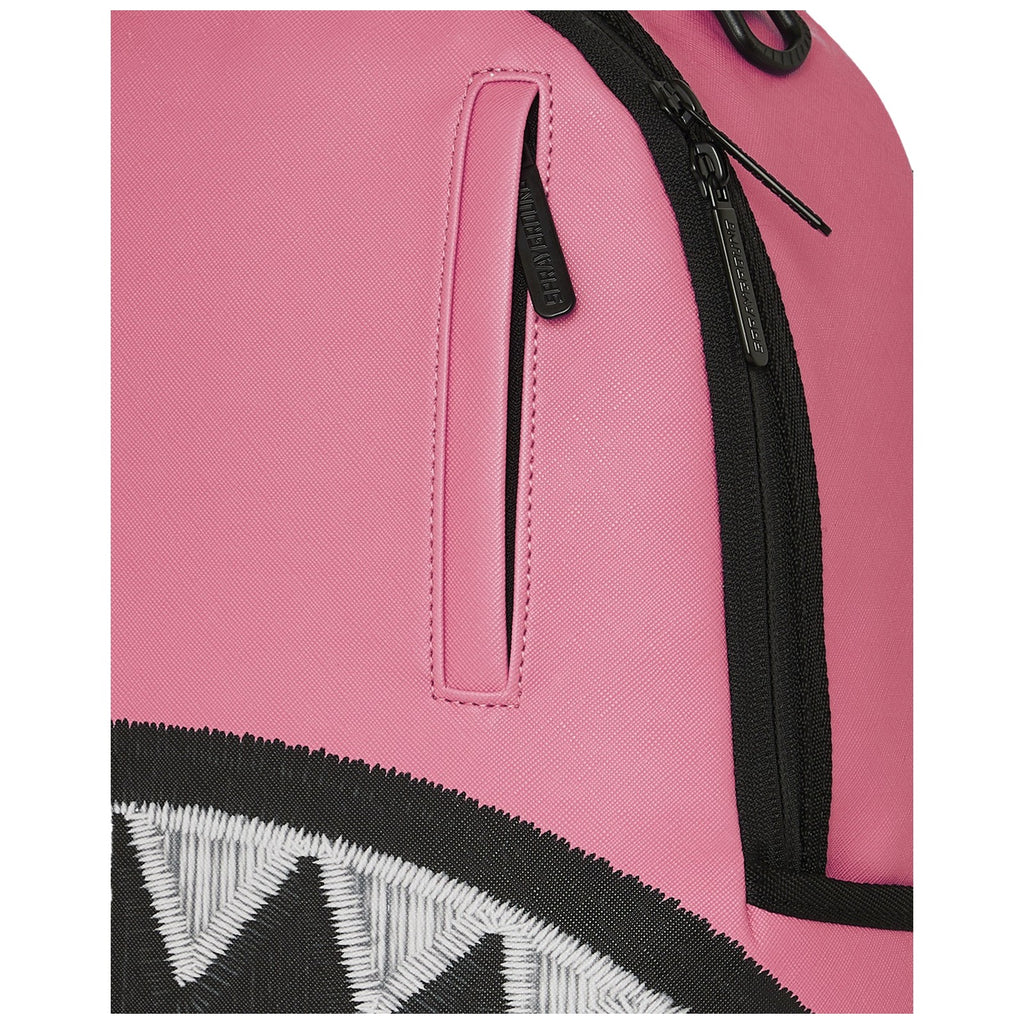 Zaini Casual Unisex Sprayground - Shark Central Pink Embroidered Shark Backpack - Rosa