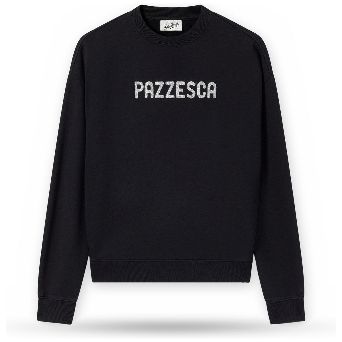 Felpe senza cappuccio Donna Mc2 Saint Barth - Roundneck Sweatshirt Pazzesca 00 Glitter - Multicolore