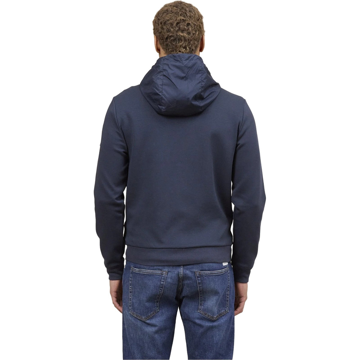 Giubbini Uomo Heskimo - Bomber Capp Staccabie Supima C - Blu