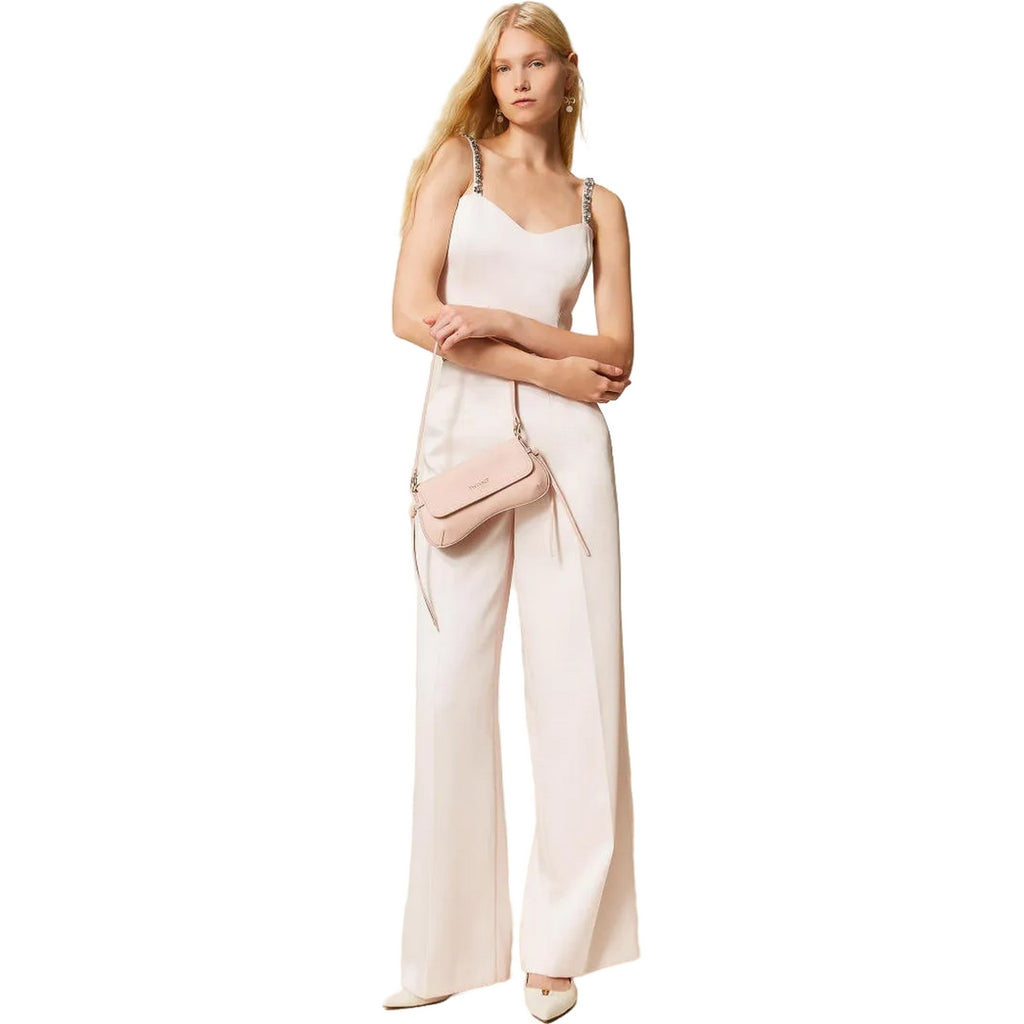 Pantaloni Donna Twinset - Pantalone Palazzo - Rosa-Gianni Foti