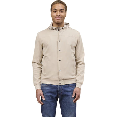 Giubbini Uomo Heskimo - Bomber Capp Staccabie Supima C - Beige di Heskimo su Gianni Foti