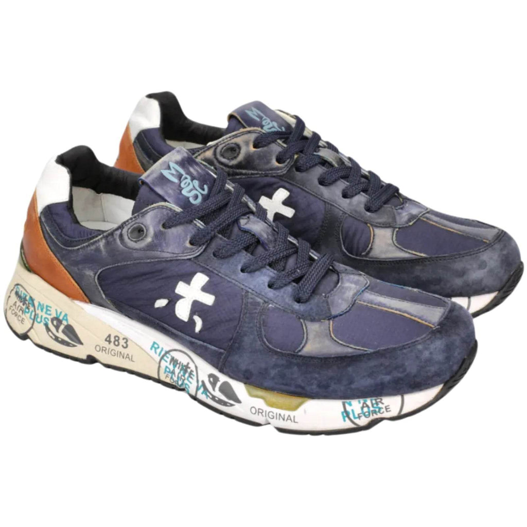 Sneaker Uomo Premiata - Mase - Blu-Gianni Foti