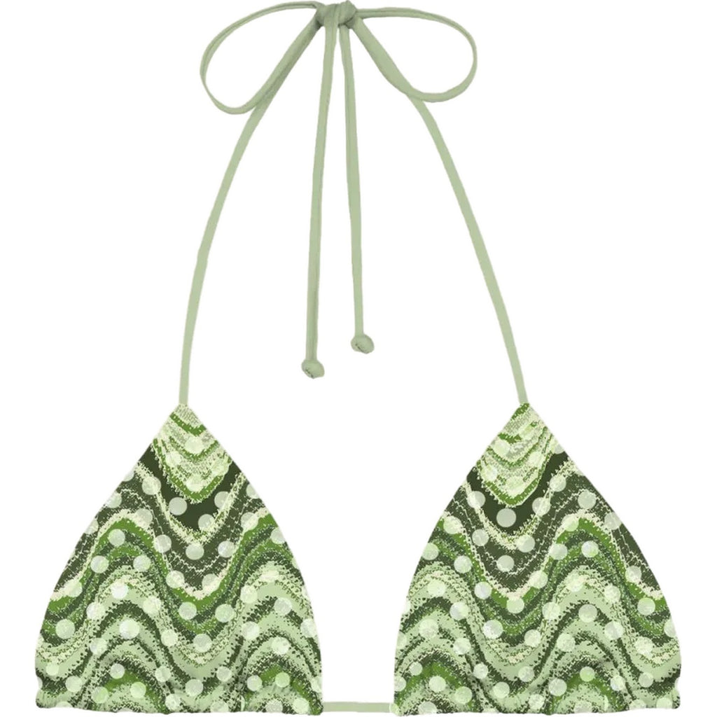 Reggiseni Donna Mc2 Saint Barth - Classic Triangle Top - Verde