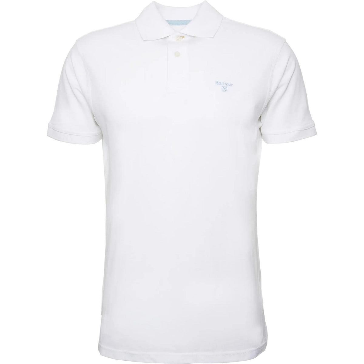 Polo Uomo Barbour - Lightweight Sports Polo Shirt - Bianco