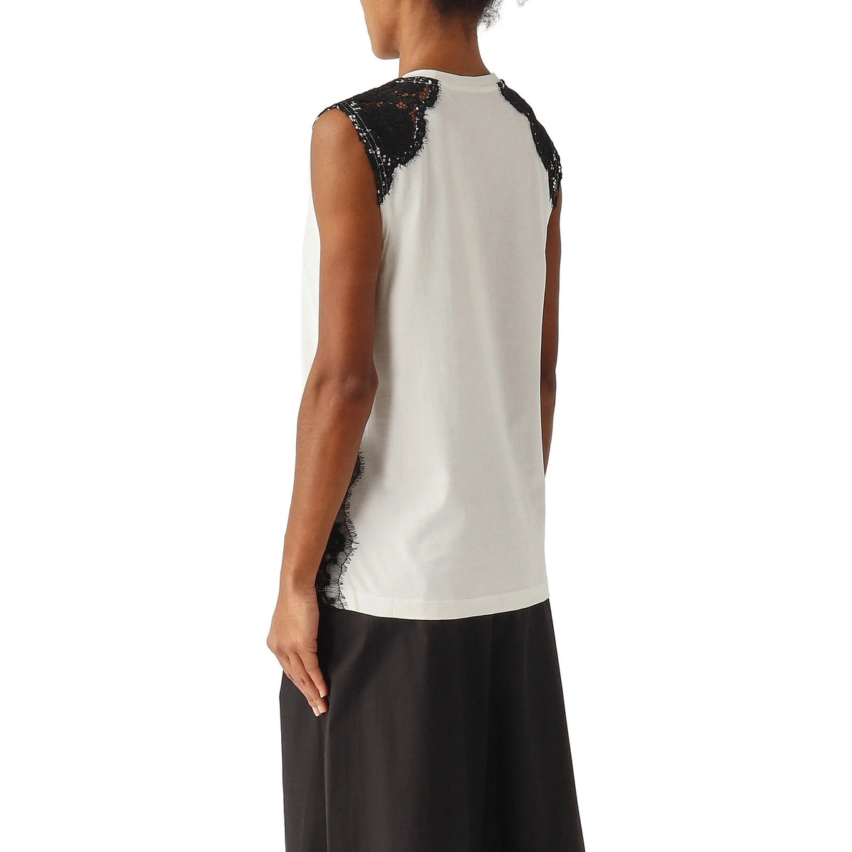 Vestiti da sera e cerimonia Donna Pinko - Dawn Maglia Jersey Vintage Con - Bianco