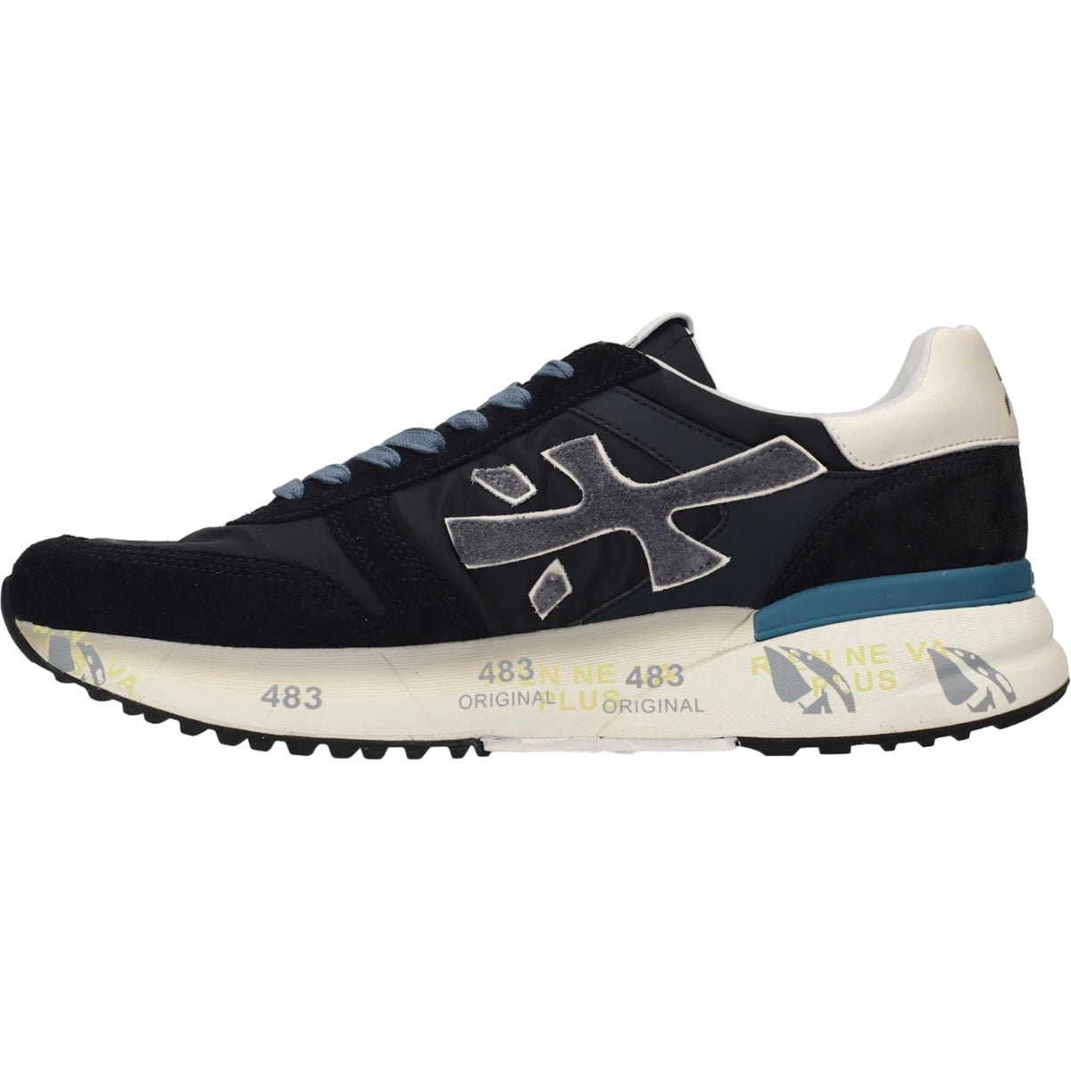 Sneaker Uomo Premiata - Mick - Blu-Gianni Foti