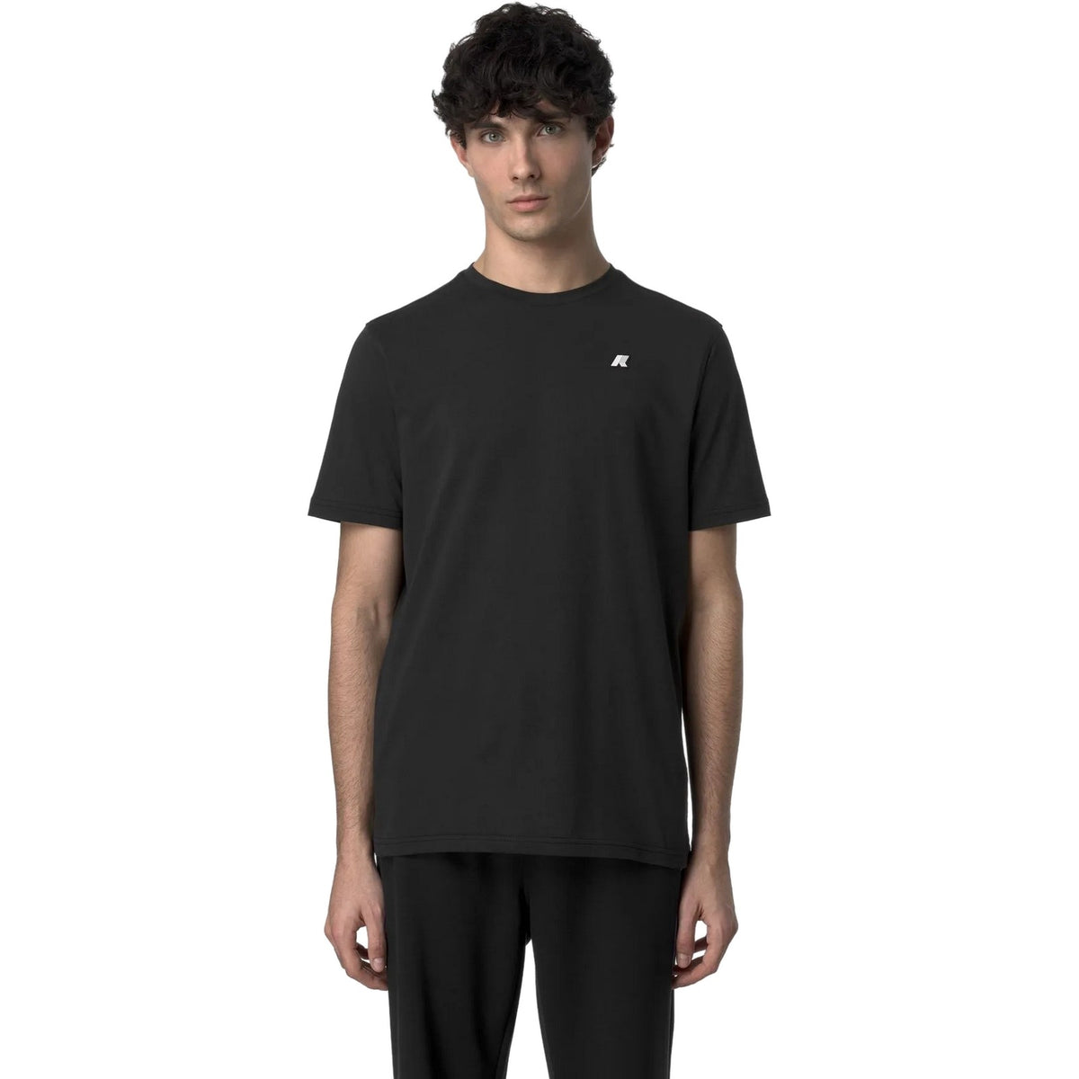 T-shirt Uomo K-Way - Odom Jersey - Nero-Gianni Foti