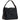 Borse a mano Donna Pinko - Leaf Hobo Big Pelle Bottalata - Nero - Gianni Foti