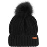 Bombette Donna Barbour - Saltburn Beanie - Nero-Gianni Foti