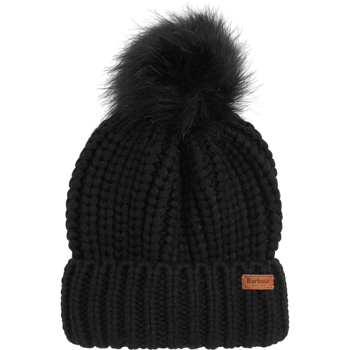 Bombette Donna Barbour - Saltburn Beanie - Nero-Gianni Foti