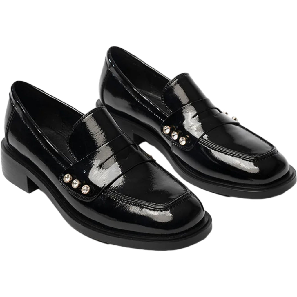 Mocassini Donna Twenty Fourhaitch - Leila - Nero-Gianni Foti